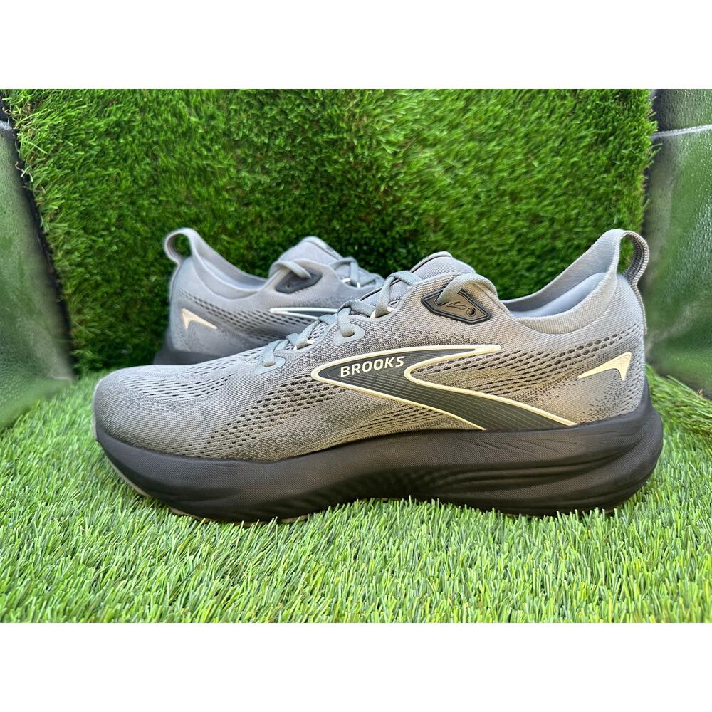 Brooks Glycerin 22 1104451D078 Athletic Sneaker Men's 11.5D Gray Jacquard Sports - Picture 10 of 14